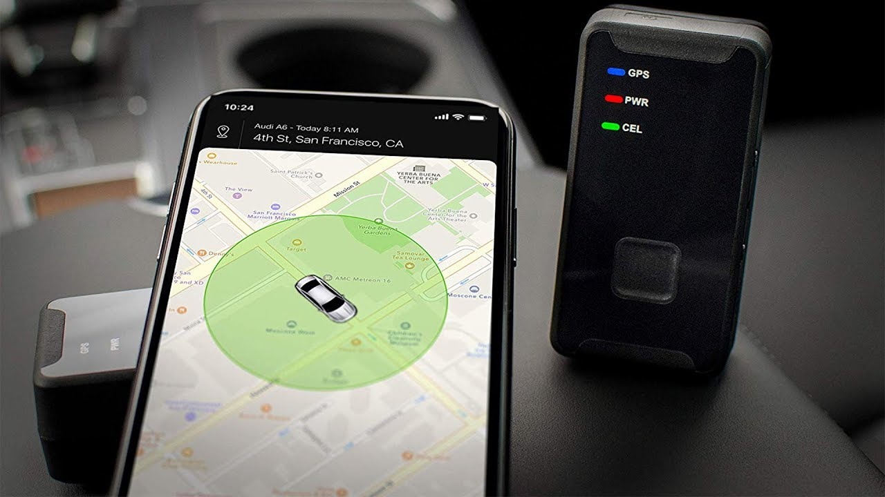 GPS трекер на авто